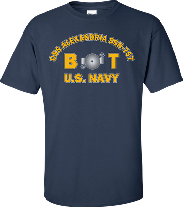 USS ALEXANDRIA SSN-757 Rate BT Boiler Technician T-Shirt