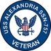 USS Alexandria SSN-757 Veteran Decal Sticker