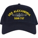 USS Alexandria SSN-757 with Dolphins Custom Embroidered Cap
