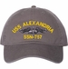 USS Alexandria SSN-757 with Dolphins Unstructured Dad Cap