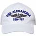 USS Alexandria SSN-757 with Dolphins Unstructured Dad Cap