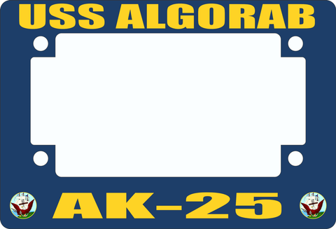 USS Algorab AK-25 Motorcycle Frame
