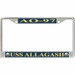 USS Allagash AO-97 License Plate Frame