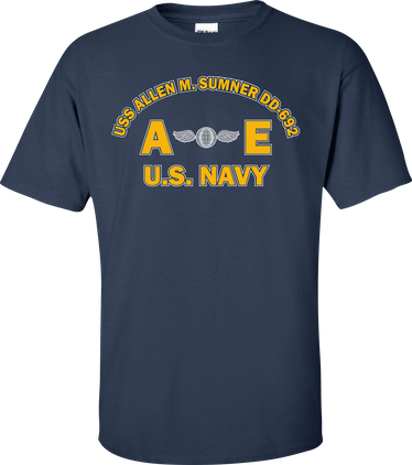 USS ALLEN M. SUMNER DD-692 Rate AE Aviation Electricians Mate T-Shirt