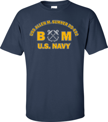 USS ALLEN M. SUMNER DD-692 Rate BM Boatswains Mate T-Shirt