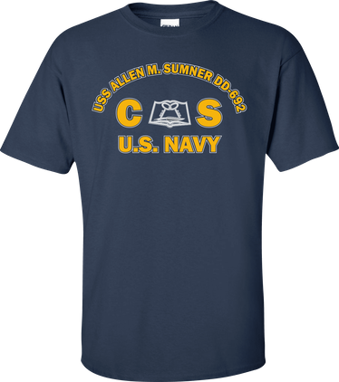 USS ALLEN M. SUMNER DD-692 Rate CS Culinary Specialist T-Shirt