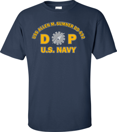 USS ALLEN M. SUMNER DD-692 Rate DP Data Processing Technician T-Shirt