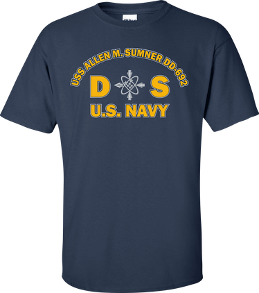 USS ALLEN M. SUMNER DD-692 Rate DS Data Systems Technician T-Shirt