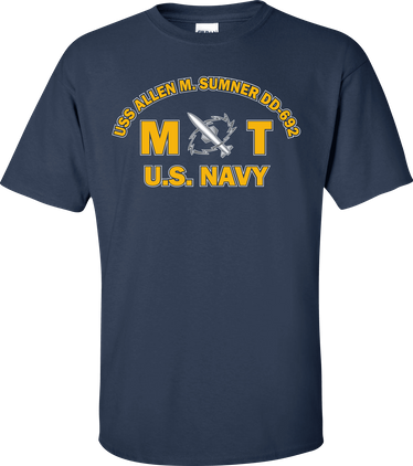 USS ALLEN M. SUMNER DD-692 Rate MT Missile Technician T-Shirt