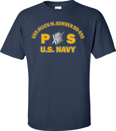 USS ALLEN M. SUMNER DD-692 Rate PS Personnelman T-Shirt