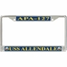 USS Allendale APA-127 License Plate Frame