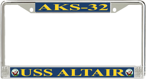 USS Altair AKS-32 License Plate Frame
