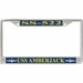 USS Amberjack SS-522 License Plate Frame