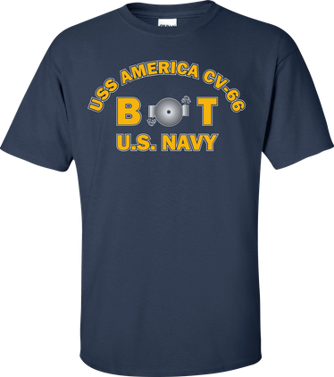 USS AMERICA CV-66 Rate BT Boiler Technician T-Shirt