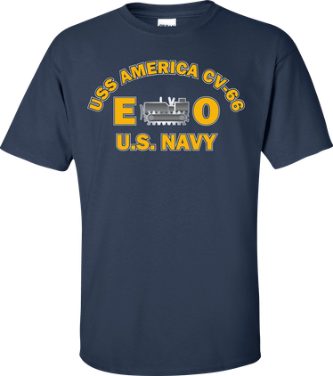 USS AMERICA CV-66 Rate EO Equipment Operator T-Shirt