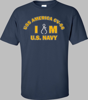 USS AMERICA CV-66 Rate IM Instrumentman T-Shirt