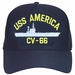 USS America CV-66 Ship Ball Cap