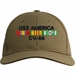 USS America CV-66 with Vietnam Service Ribbons Embroidered Cap