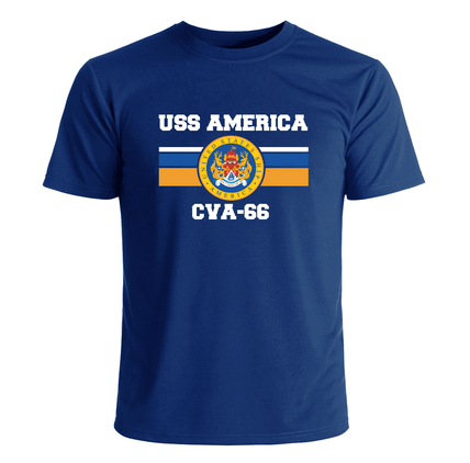 USS America CVA-66 Crest T-Shirt