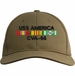USS America CVA-66 with Vietnam Service Ribbons Embroidered Cap