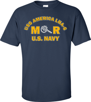 USS AMERICA LHA-6 Rate MR Machinery Repairman T-Shirt