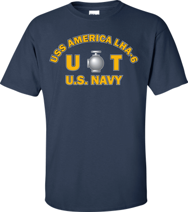 USS AMERICA LHA-6 Rate UT Utilitiesman T-Shirt