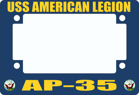 USS American Legion AP-35 Motorcycle Frame