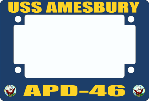 USS Amesbury APD-46 Motorcycle Frame