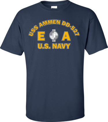 USS AMMEN DD-527 Rate EA Engineering Aide T-Shirt