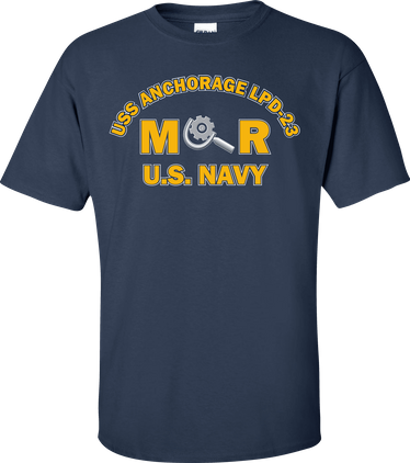 USS ANCHORAGE LPD-23 Rate MR Machinery Repairman T-Shirt