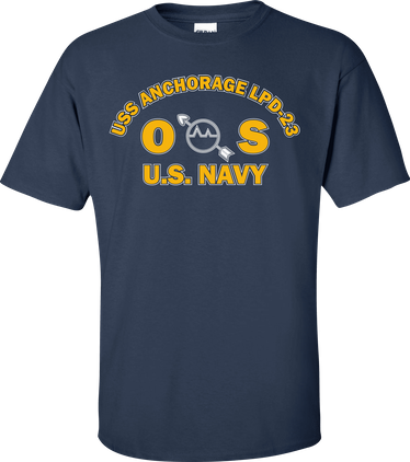 USS ANCHORAGE LPD-23 Rate OS Operations Specialist T-Shirt