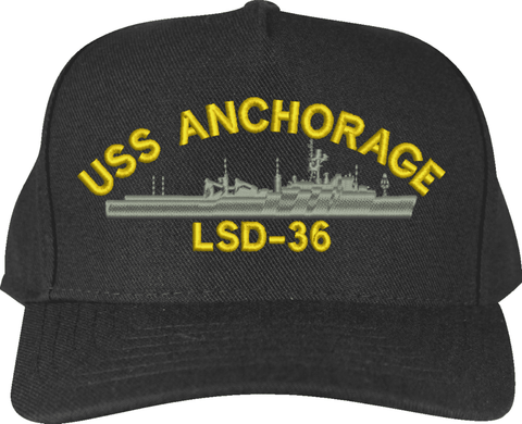 USS Anchorage LSD-36 Custom Embroidered Cap