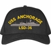 USS Anchorage LSD-36 Ships Custom Embroidered Cap