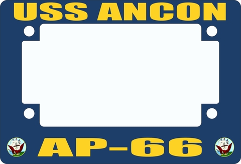 USS Ancon AP-66 Motorcycle Frame