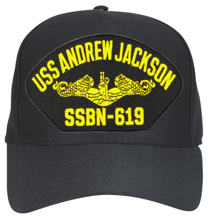 USS Andrew Jackson SSBN-619 ( Gold Dolphins ) Submarine Officers Cap