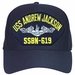 USS Andrew Jackson SSBN-619 ( Silver Dolphins ) Submarine Enlisted Cap