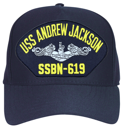 USS Andrew Jackson SSBN-619 ( Silver Dolphins ) Submarine Enlisted Cap