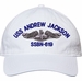 USS Andrew Jackson SSBN-619 with Dolphins Unstructured Dad Cap