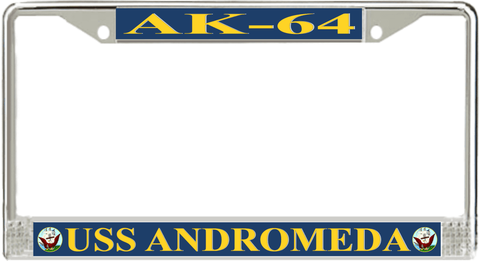 USS Andromeda AK-64 License Plate Frame