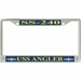 USS Angler SS-240 License Plate Frame