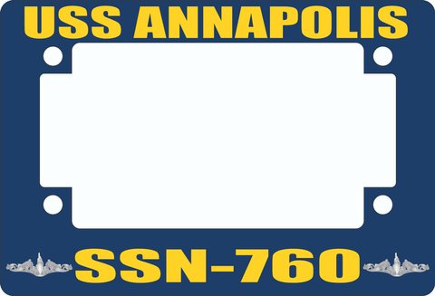 USS Annapolis SSN-760 Motorcycle Frame