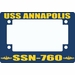 USS Annapolis SSN-760 Motorcycle Frame