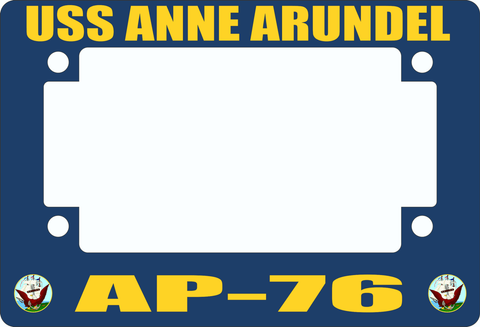 USS Anne Arundel AP-76 Motorcycle Frame
