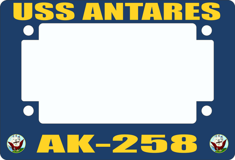 USS Antares AK-258 Motorcycle Frame