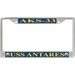 USS Antares AKS-33 License Plate Frame