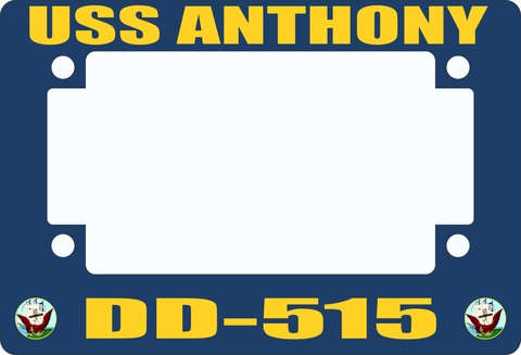 USS Anthony DD-515 Motorcycle Frame