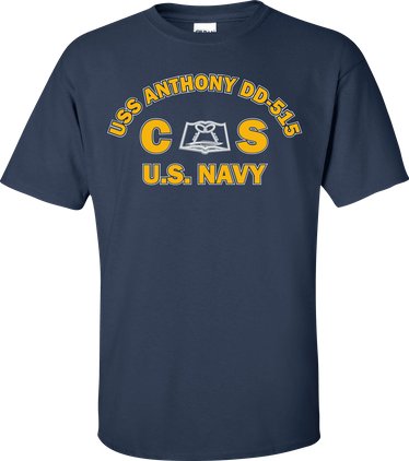 USS ANTHONY DD-515 Rate CS Culinary Specialist T-Shirt