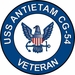 USS Antietam CG-54 Veteran Decal Sticker