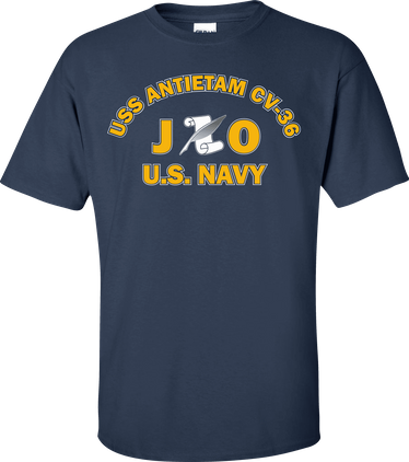 USS ANTIETAM CV-36 Rate JO Journalist T-Shirt