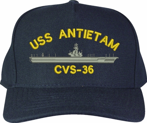 USS Antietam CVS-36 U.S. Made Cap